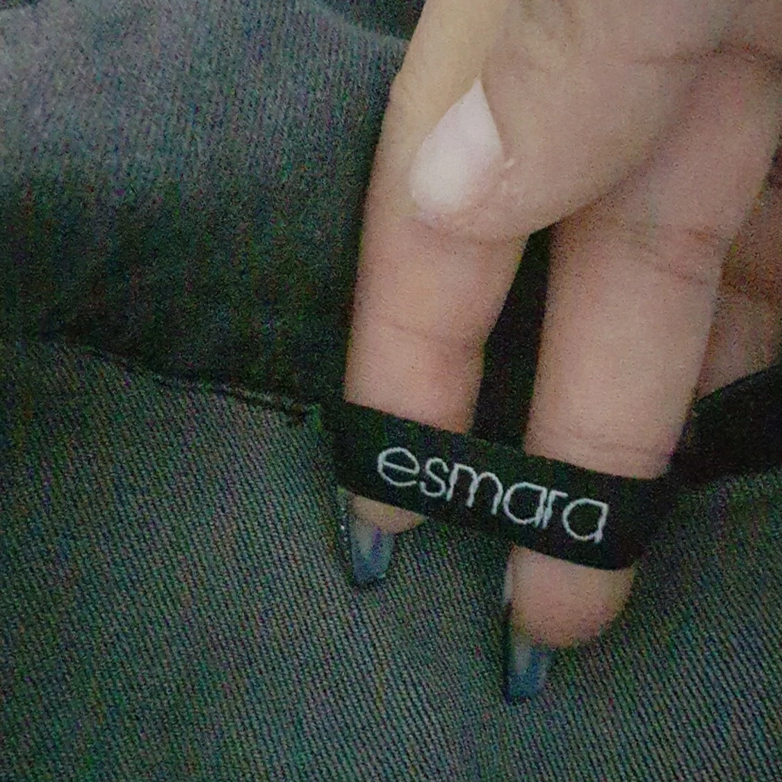 Jeans jacks med hål I  - 91