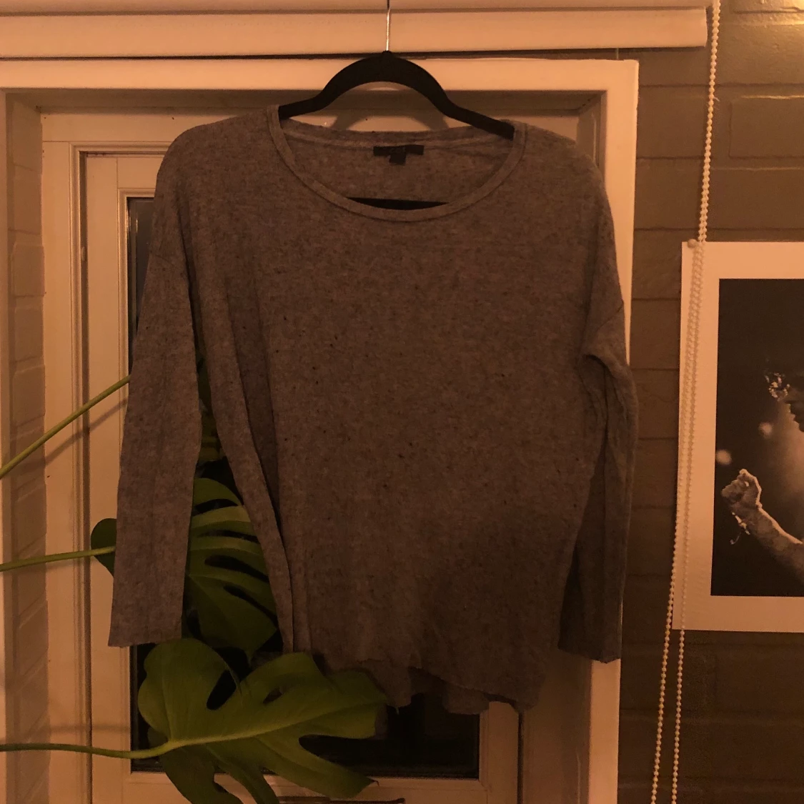 COS Mysig Grå Långärmad Tröja