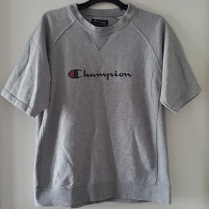  - Vintage grå Champion t-shirt. Kan skickas, då står köparen för frakten.
