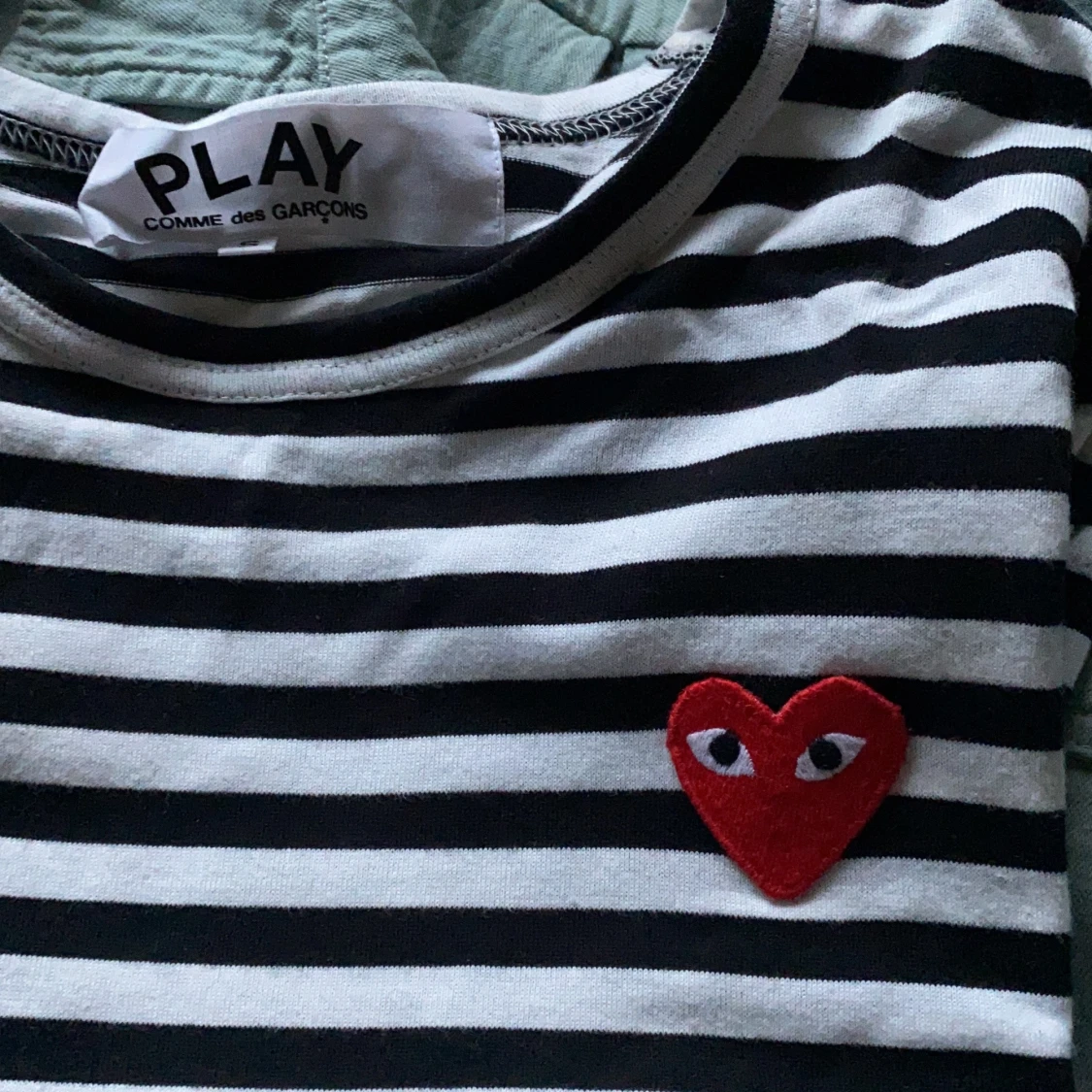 Comme Des Garcons Play långärmad - 91