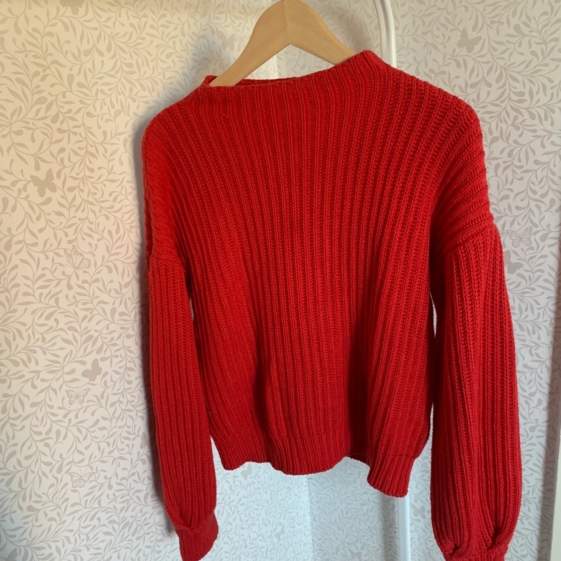 balloon sleeve knitted sweater från nakd - 90