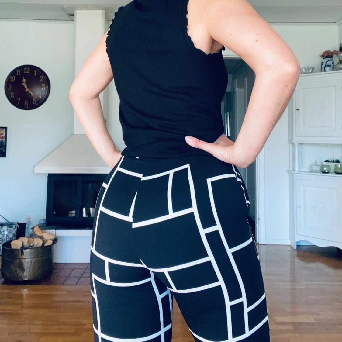 Mönstrade byxor - 91