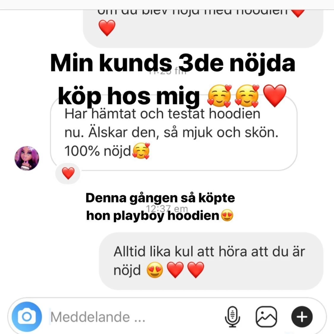Nöjda kunder från instagram - 91