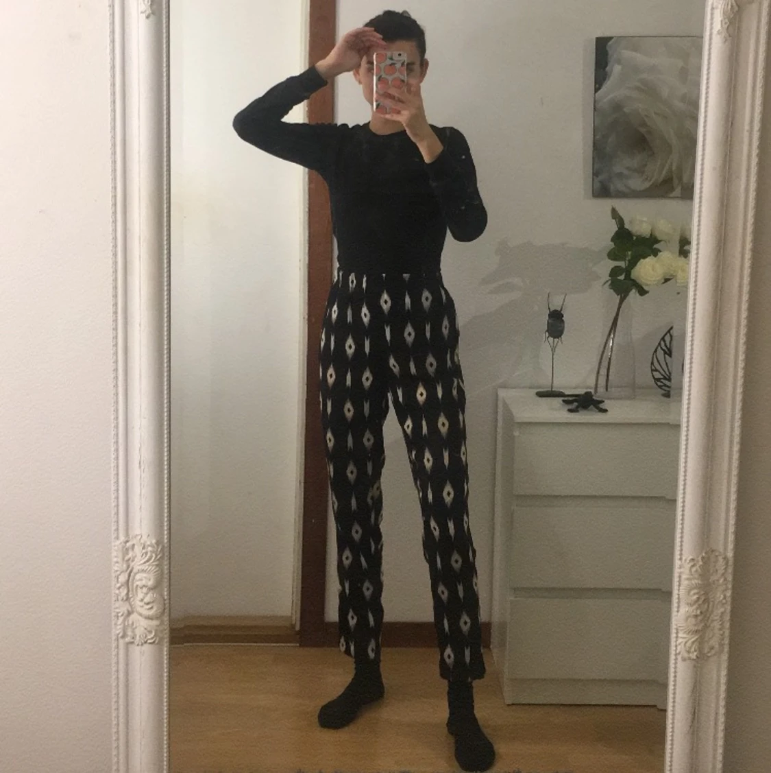 Byxor med mönster - 90