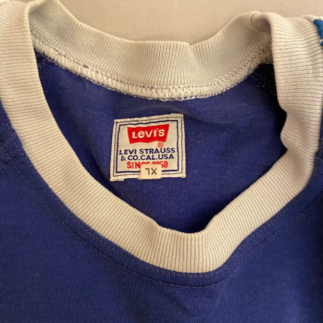 Blå Levis t-shirt - 91