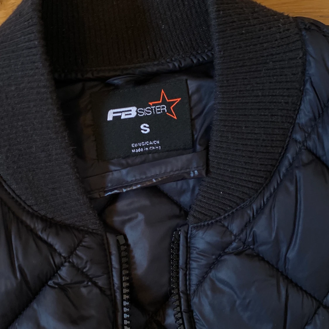 Höstjacka, svart - 91