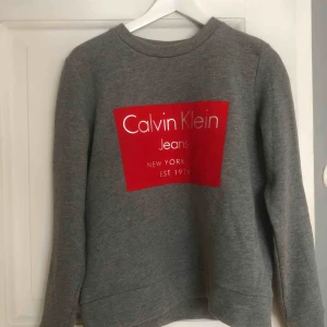 Calvin Klein sweatshirt - Snygg sweatshirt från Calvin Klein i fint skick, frakt tillkommer! Säljer för 300, köpt för 1000