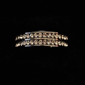  - Stainless steel with CZ stones Size 8/9/10/11 Brand new 