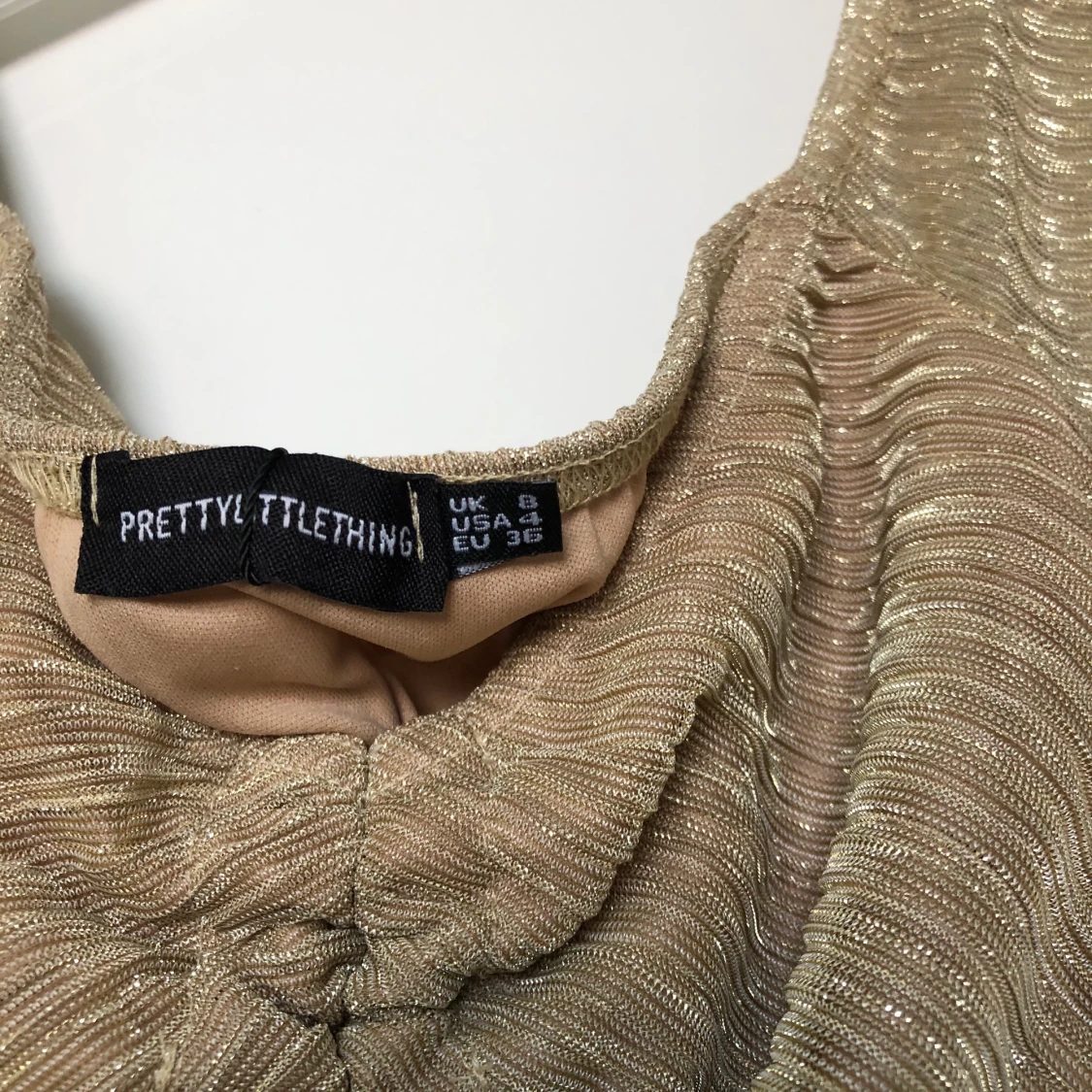 PLT klänning guld - 90