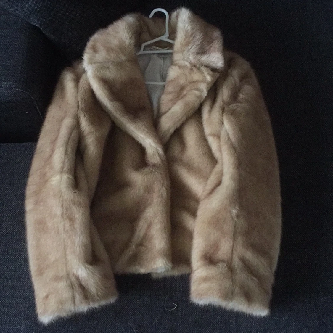 Faux fur jacket