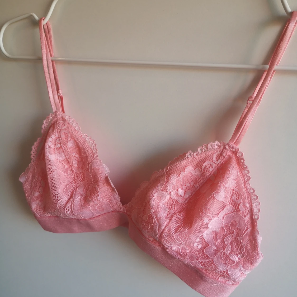 Rosa spets bralette - 90