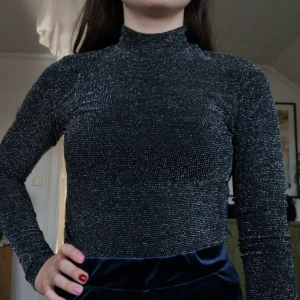 Glittrig tröja - Glittrig tröja med lappen kvar! Storlek M men väldigt stretshig så passar fler storlekar🖤
