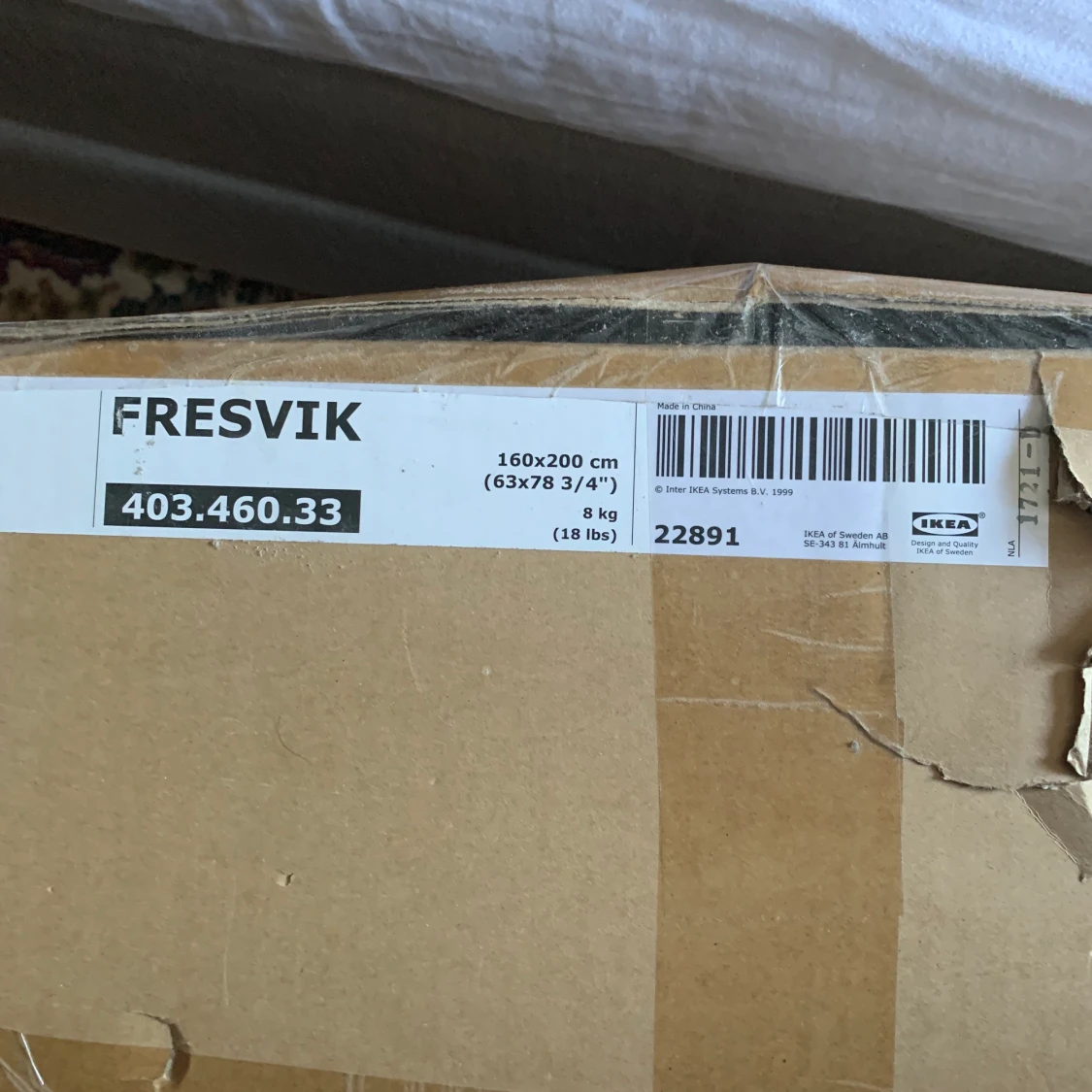 Fresvik klädsel för 160 säng  - 91