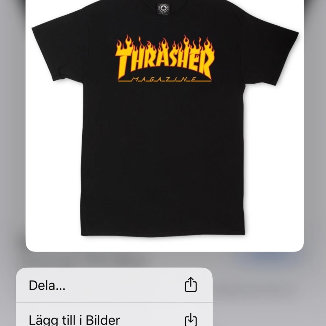 Thrasher t-shirt strl S 