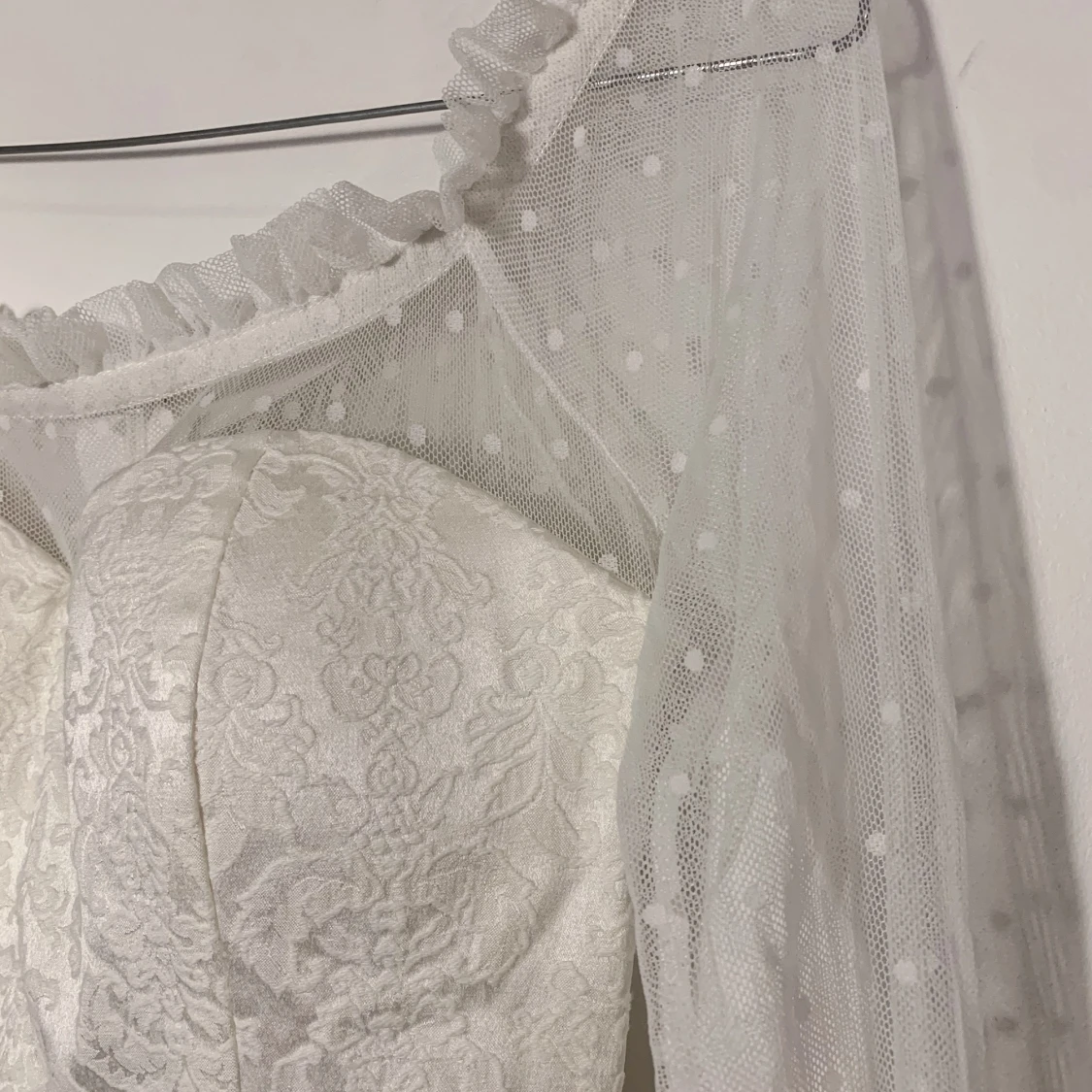 Vit studentklänning  - 91