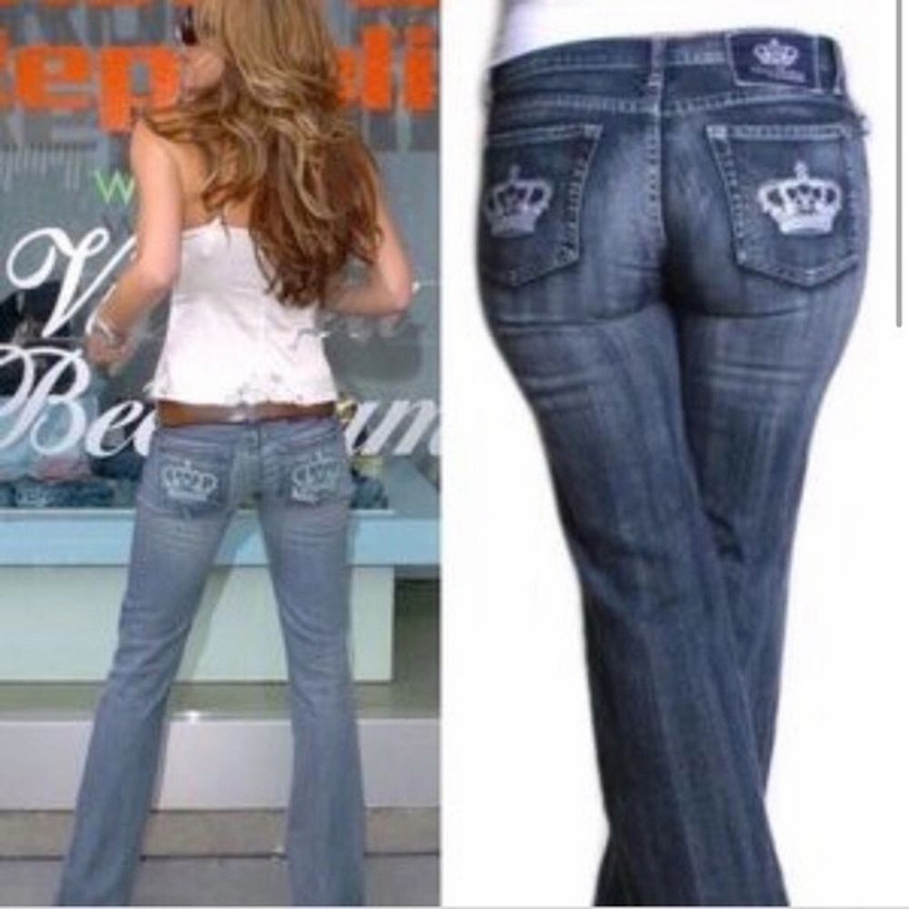 Victoria Beckham crown jeans | Plick Second Hand