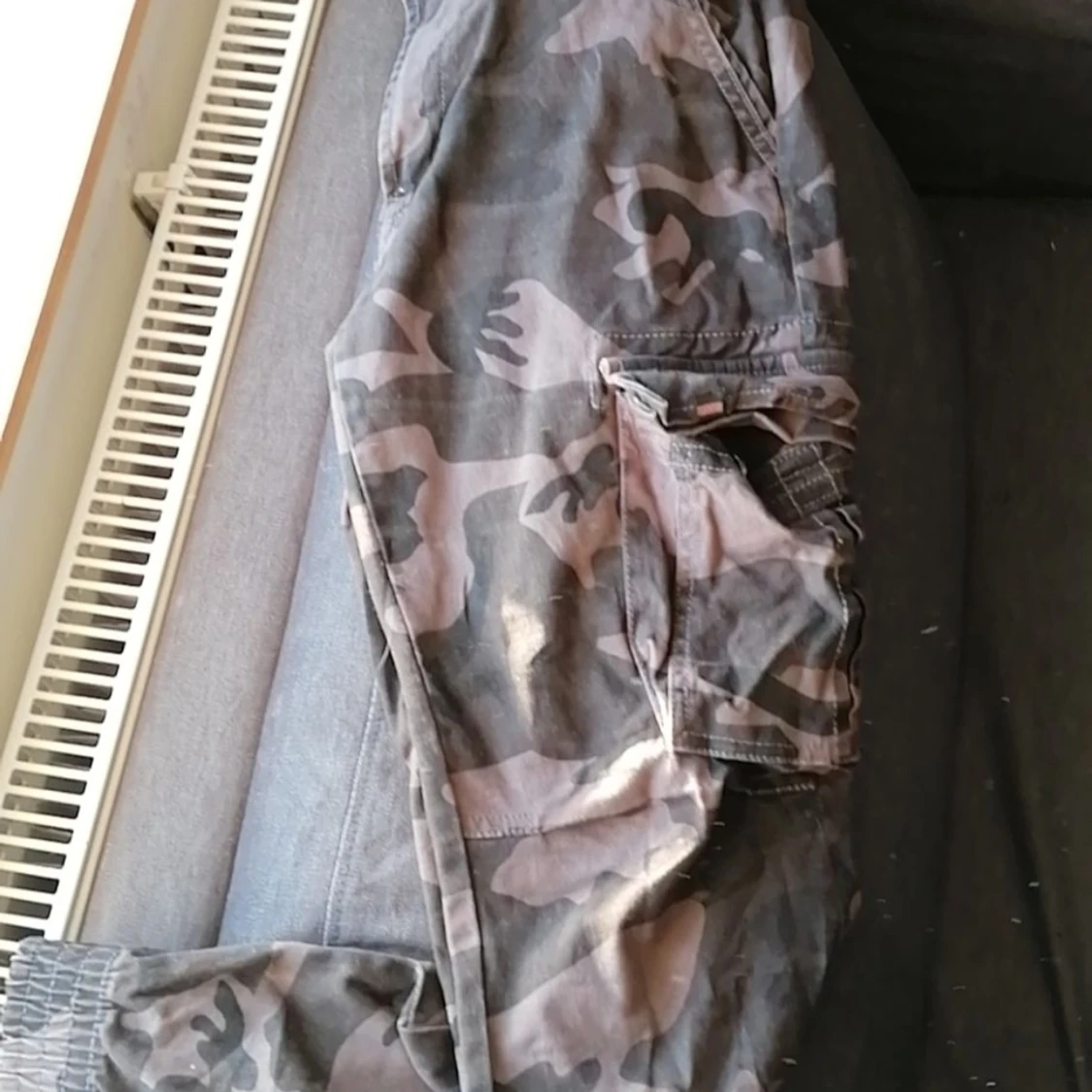 Lågmidjade cargo pants