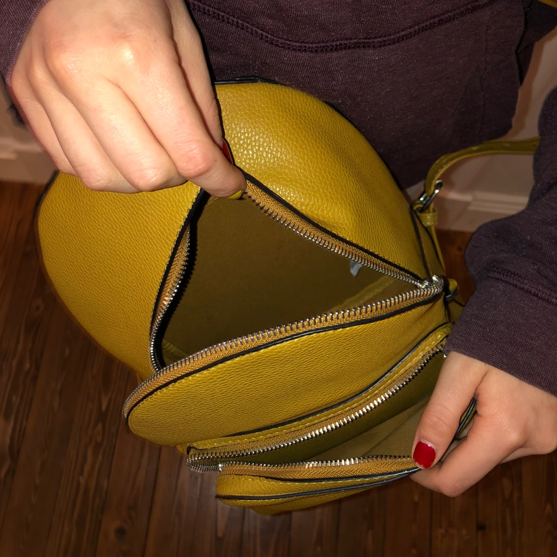 Gul ryggsäck - 91