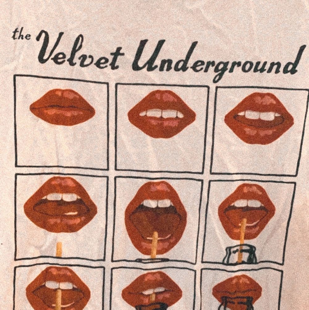 Velvet underground / Andy Warhol tshirt. T-shirts.