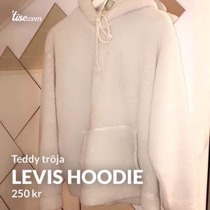 Säljer nu min Teddy Levis hoodie då jag ej använder den längre 😀