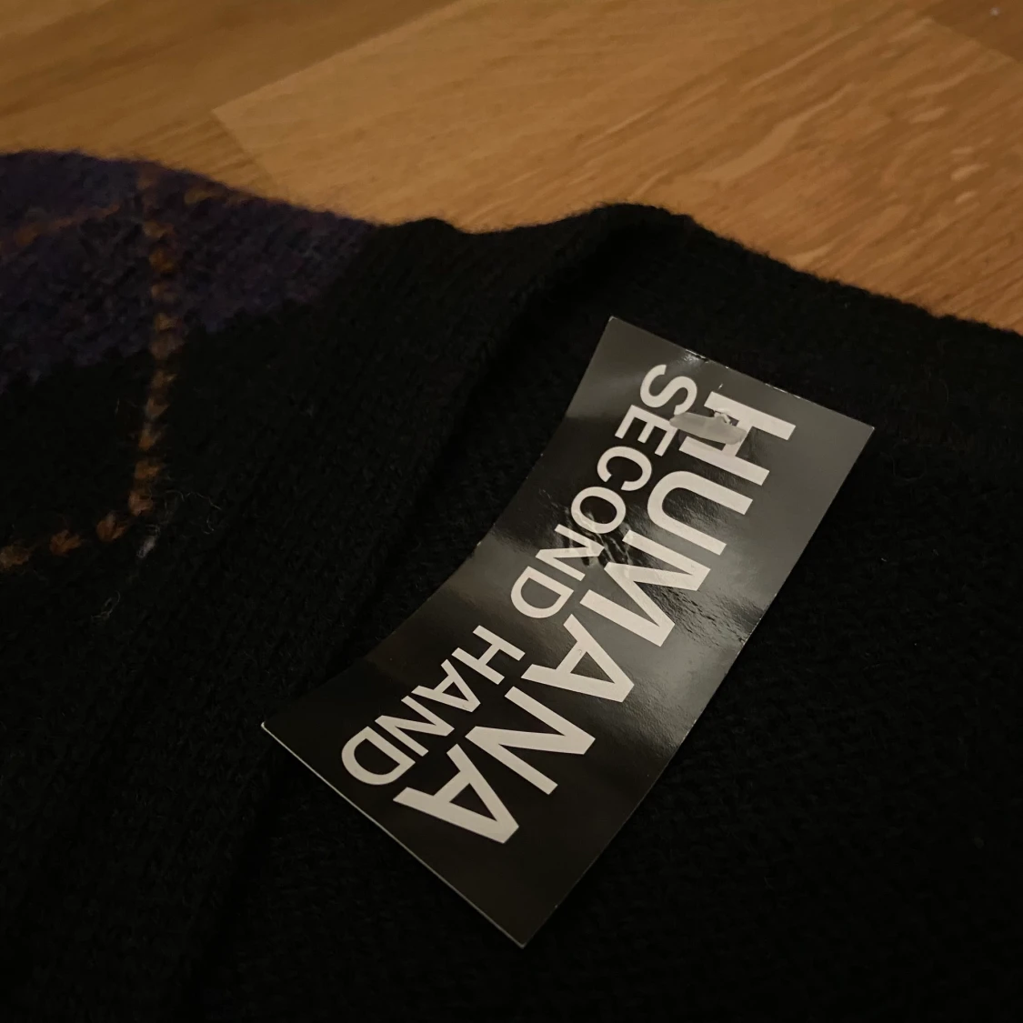 Stickad kofta, humana - 90