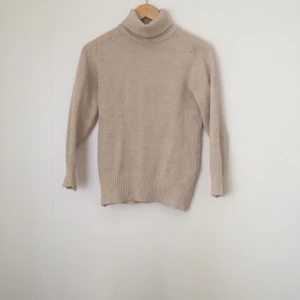  - Cremefärgad polo, vintage 