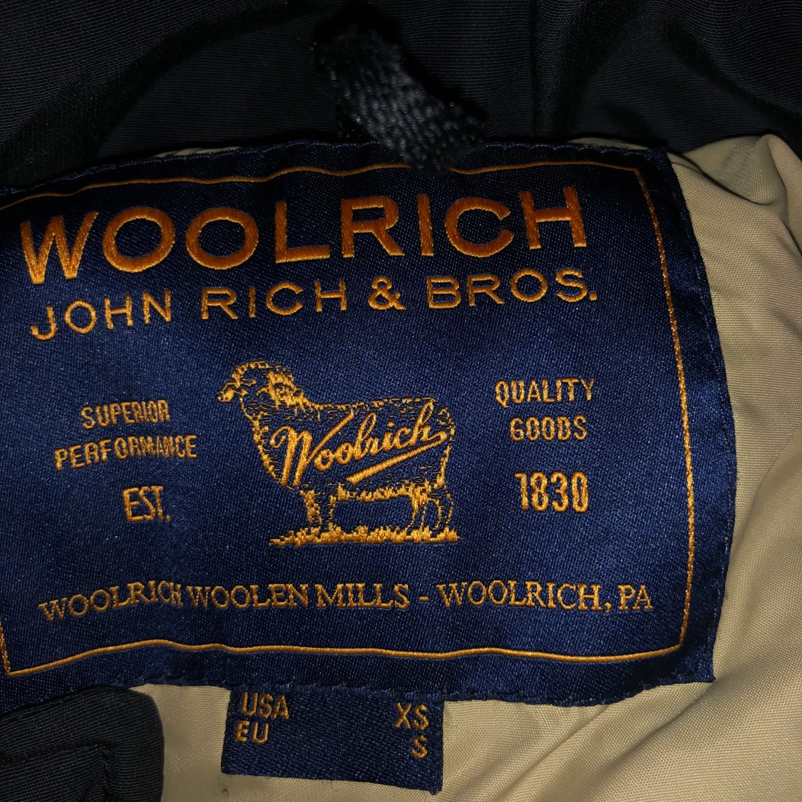 Woolrich jacka strl S/M  - 91