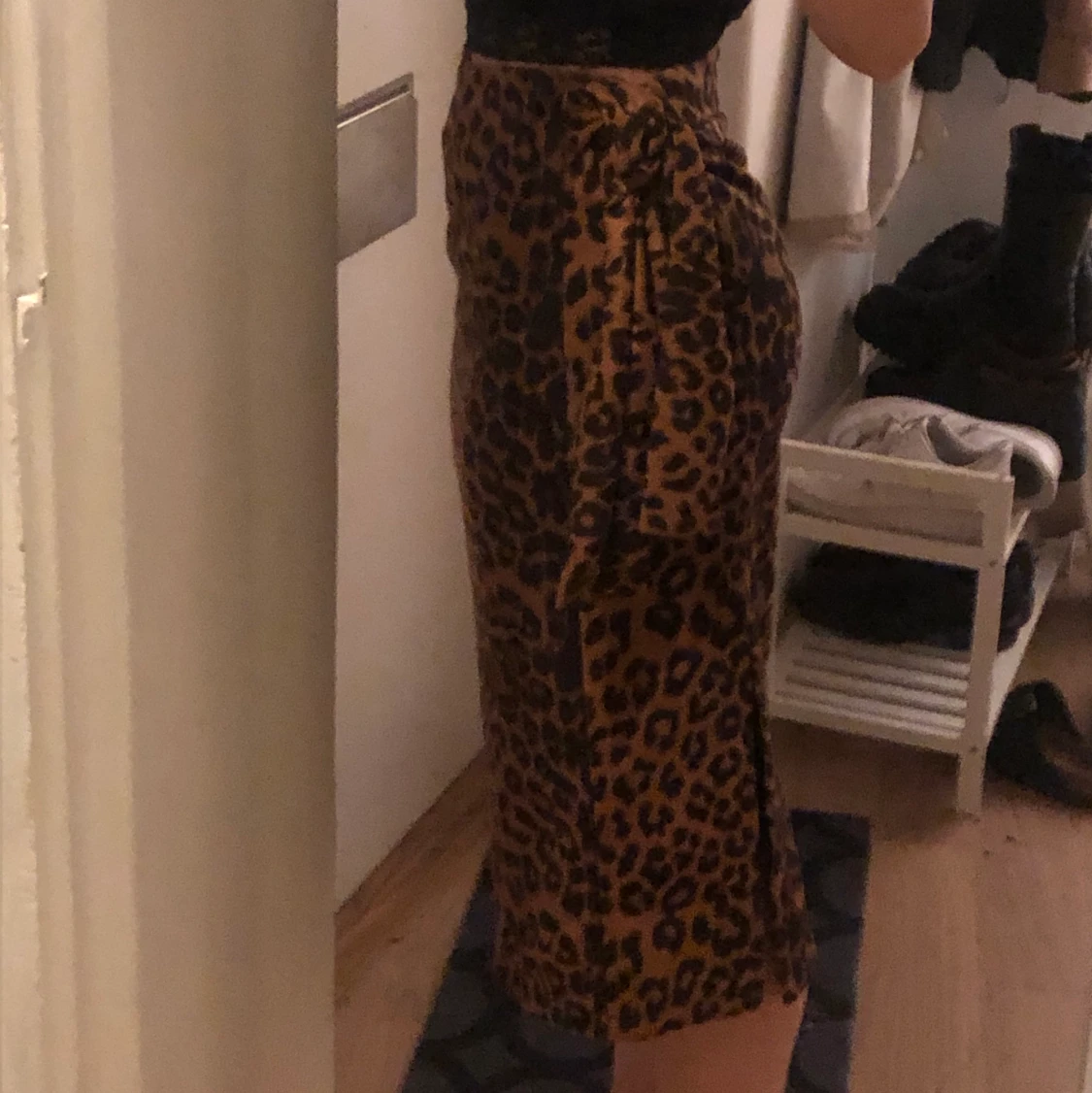 Leopardmönstrad kjol - 91