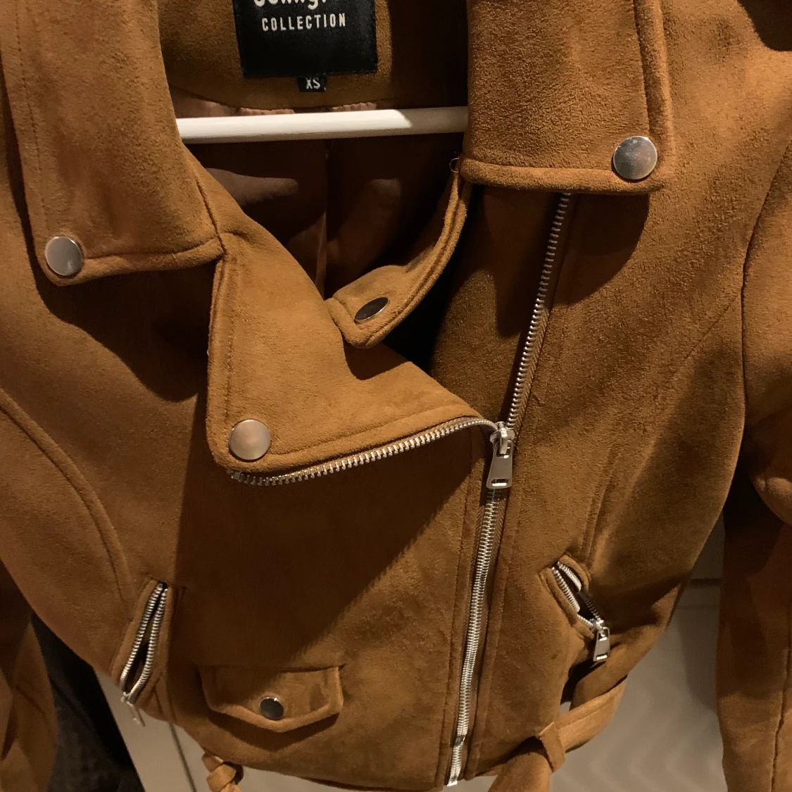 Brun mocca höstjacka - 91