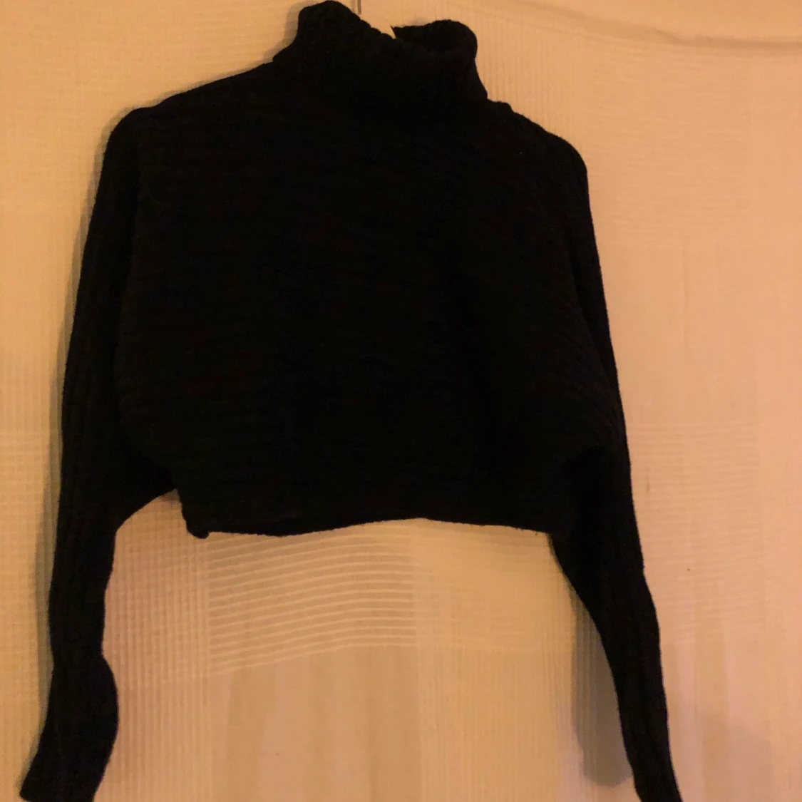 Stickad polotröja - 90