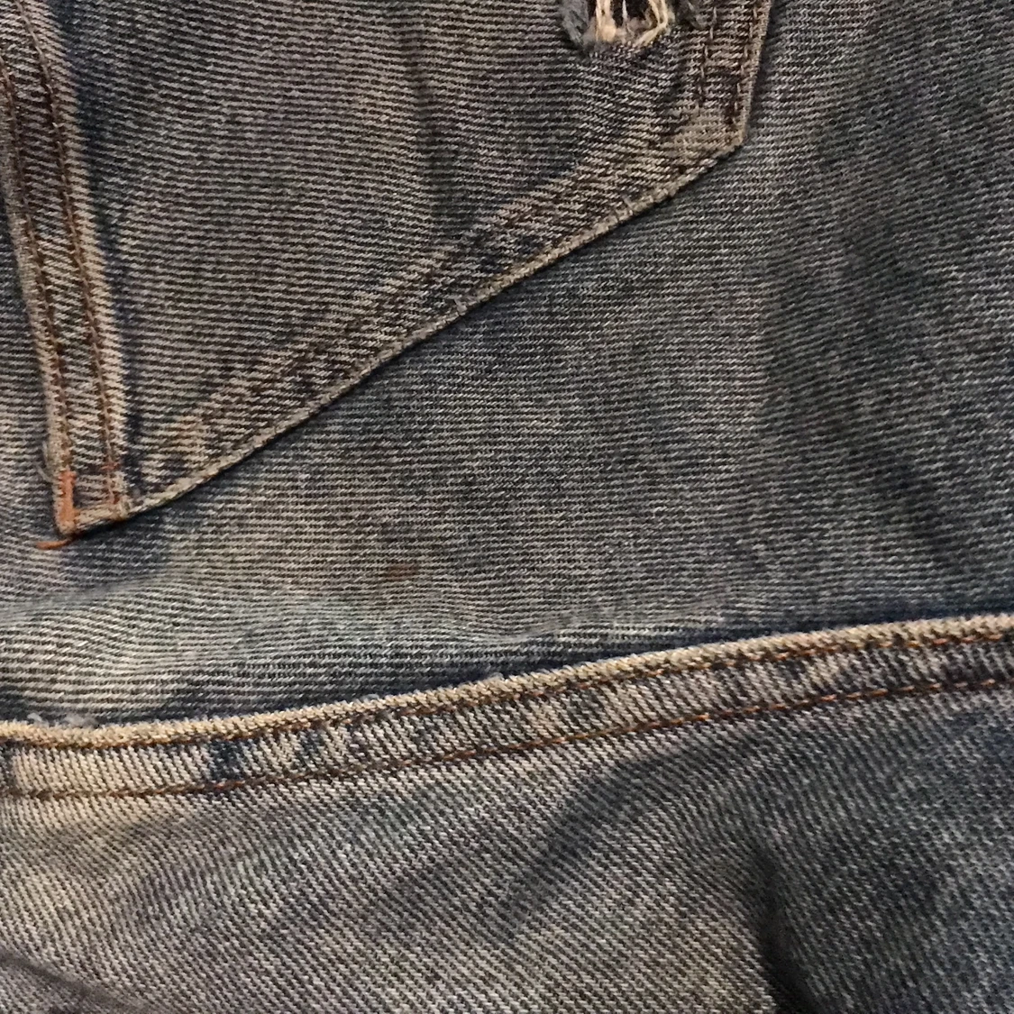 Lågmidjade ripped jeans - 91