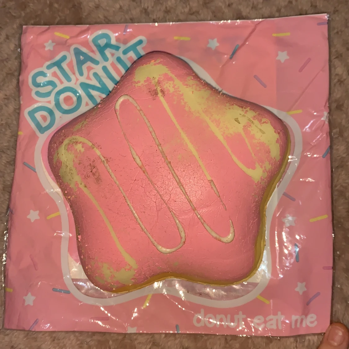 Creamiicandy star donut squishy 