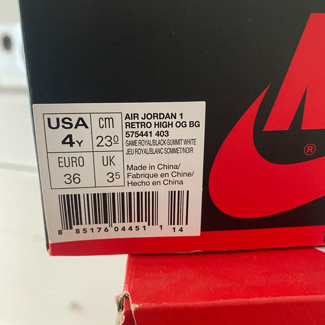 Air Jordan 1 Game Royal EUR 36 - 90