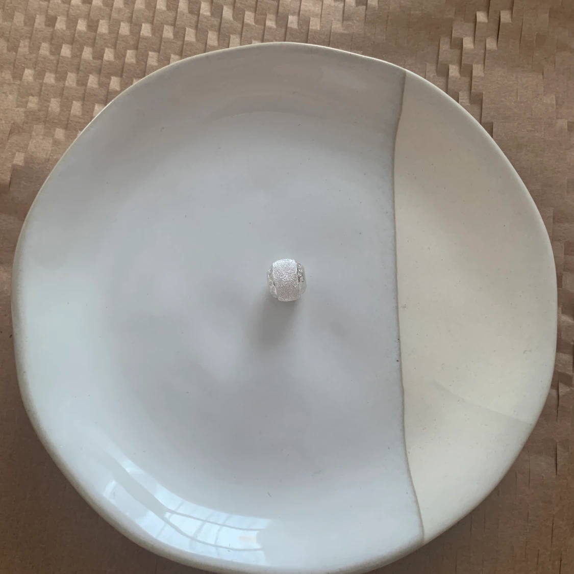 Pandora berlock ”glittrande struktur hjärta” - 91