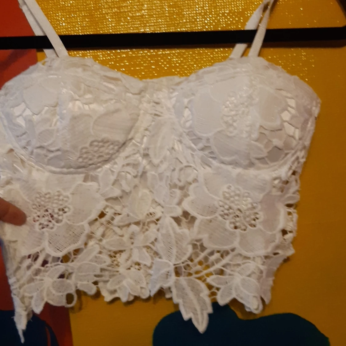 Snygg spets topp - 90