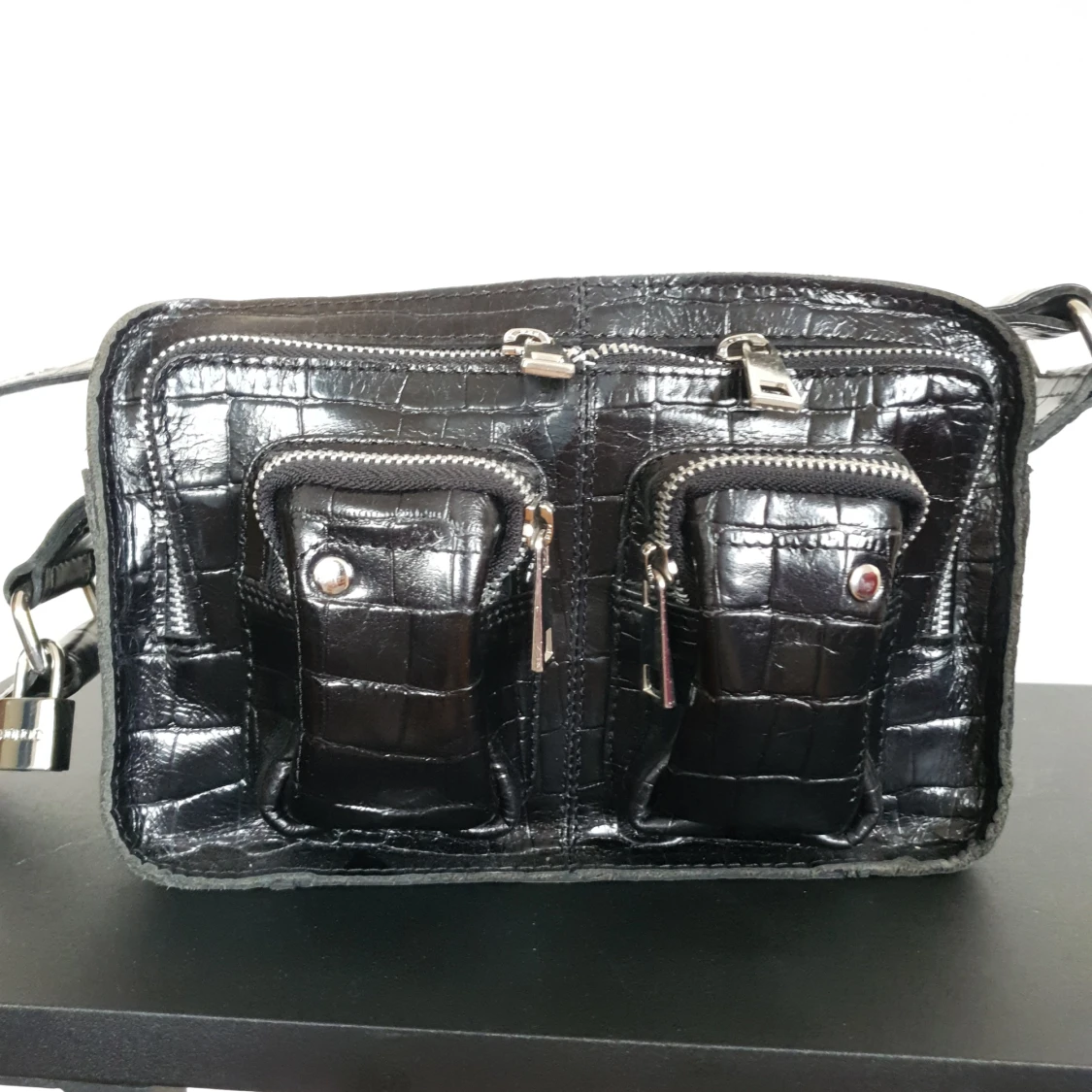Nunoo Ellie croco- black