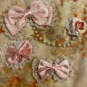 Himegyaru hair piece set  - Sött set till håret 