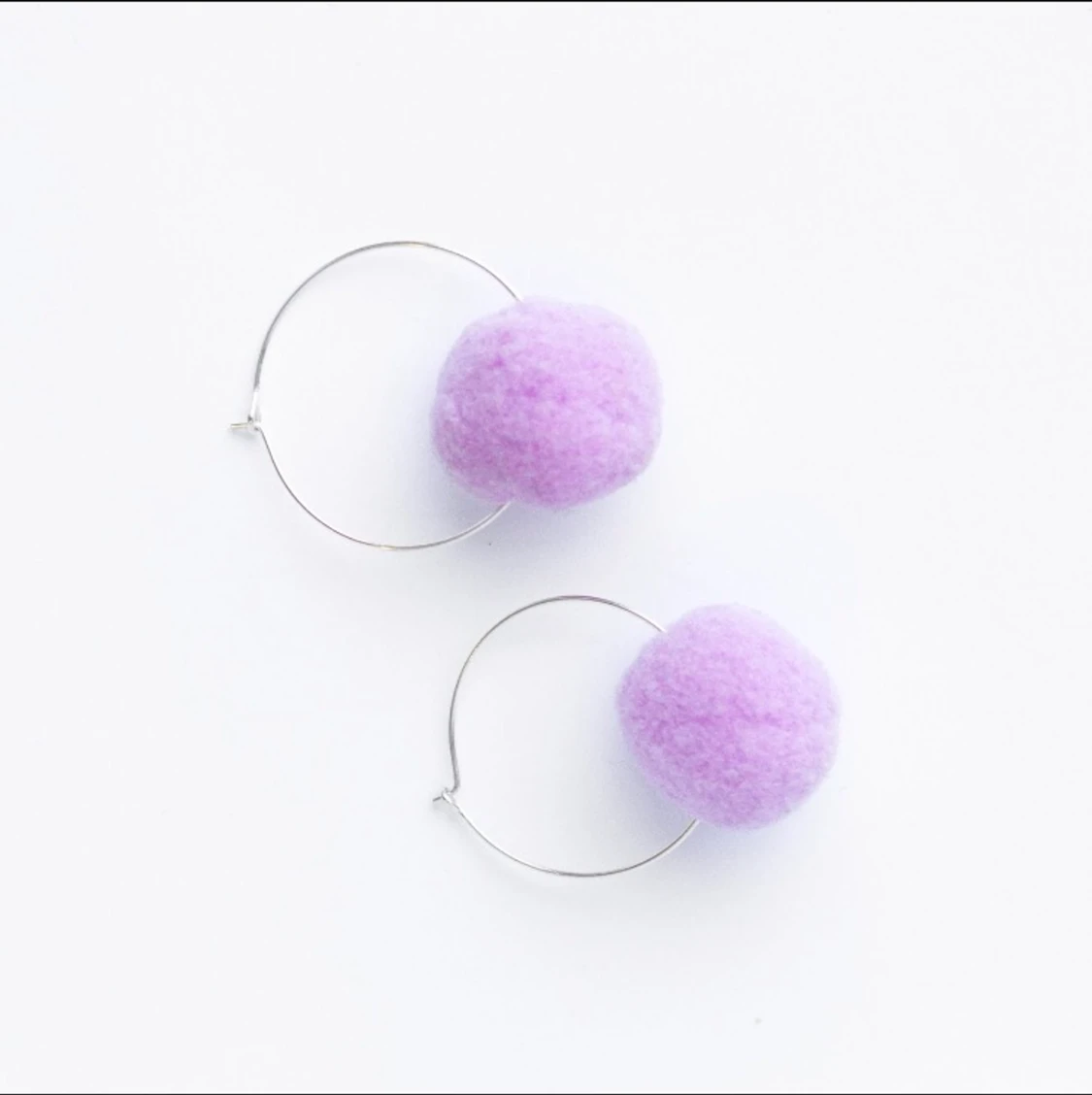 Pompom örhängen - 90