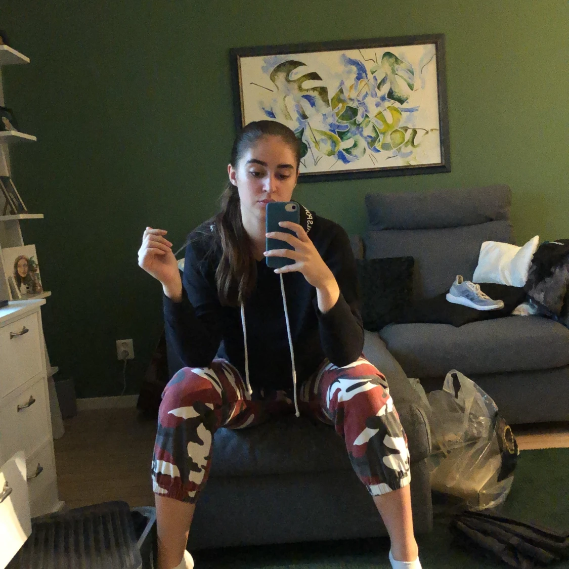 Power to the girls hoodie 