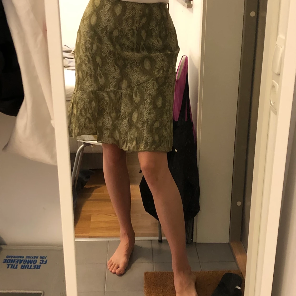 Snakeprint kjol - 90