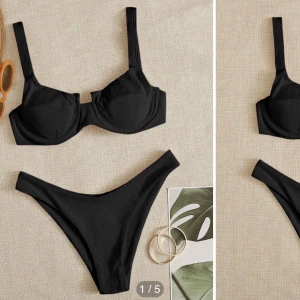 Superfin svart bikini ifrån shein! - Svart bikini ifrån shein! Säljer pga för liten för mig, frakt tillkommer med 59:- ! Det är helt oanvänd!