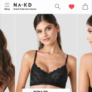  - Spets bh med bygel ifrån NAKD! Aldrig använd pågrund av att den är för liten för mig