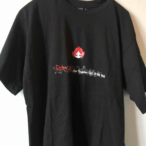  - svart fett söt t-shirt, oanvönd