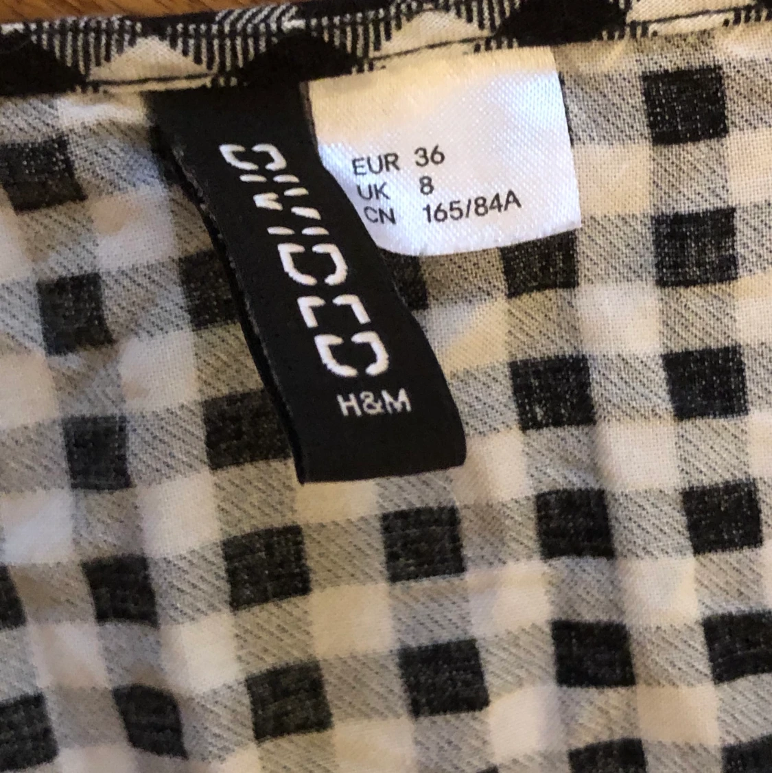 Rutig klänning från H&M - 91