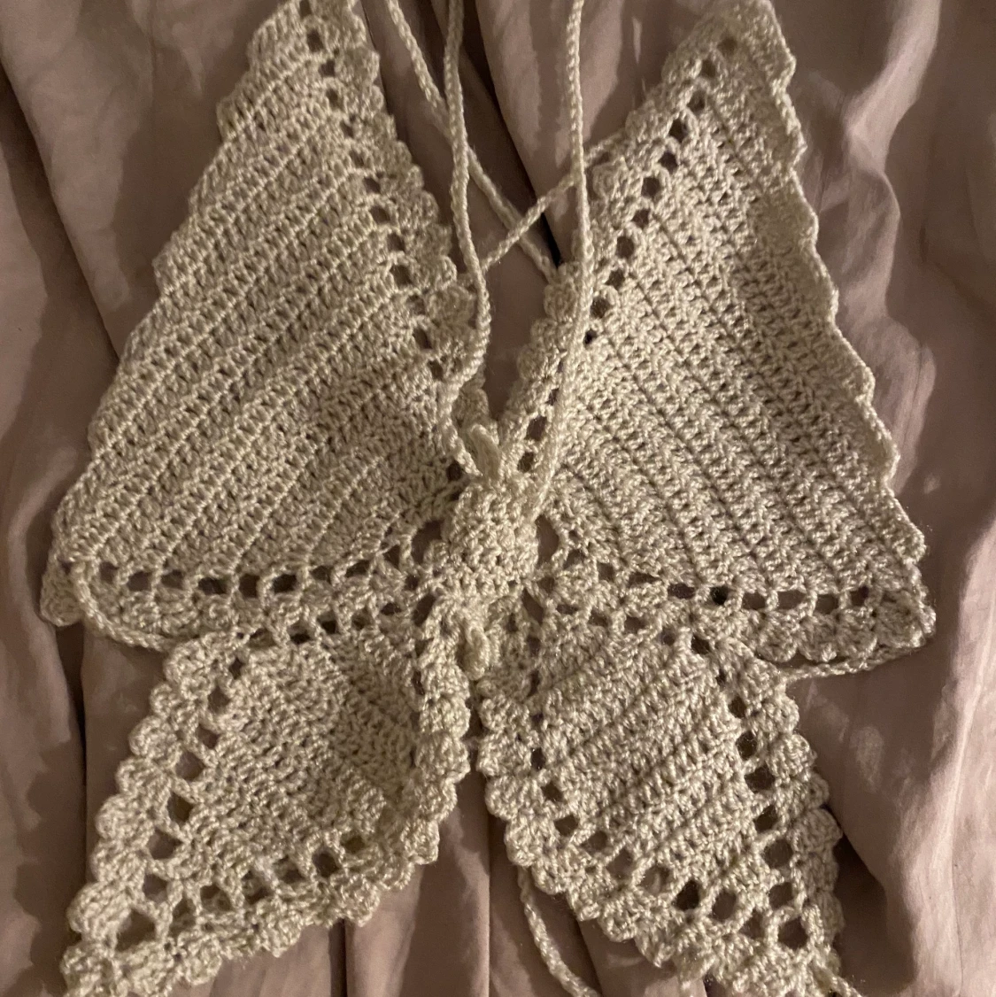 Virkad fjärils topp