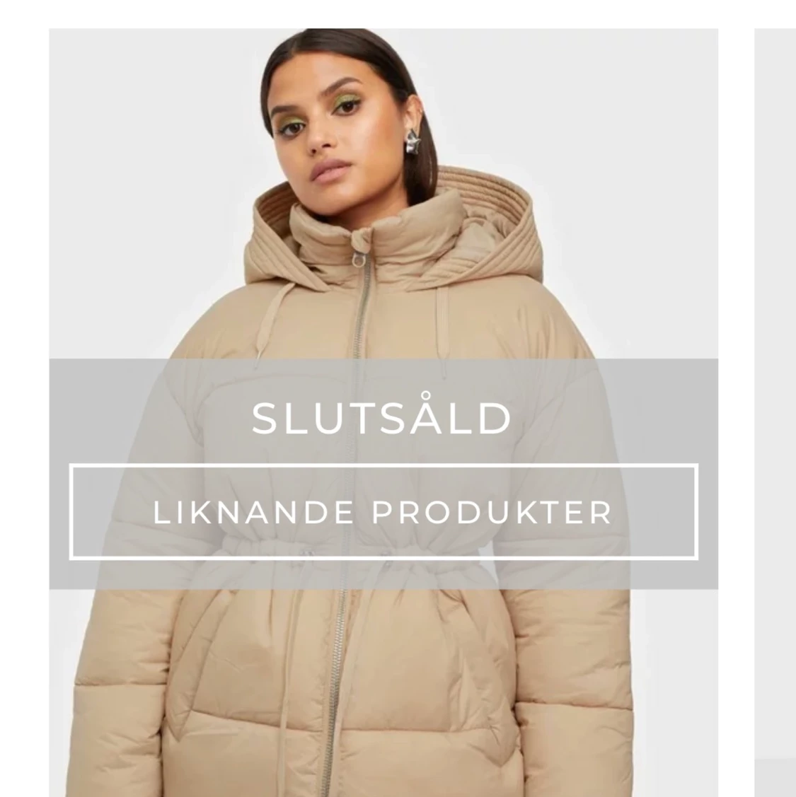 Vero Moda vinterjacka med justerbar midja