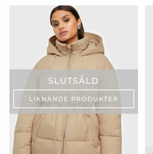 Vero Moda vinterjacka med justerbar midja - Beige vinterjacka från Vero Moda med justerbar midja, i storlek M, använd en gång. Köparen hämtar. Fraktar inte. 