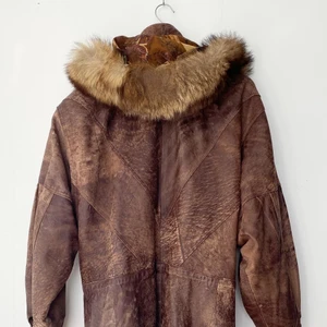 Vintage jacka  - Cool vintage jacka med avtagbar huva 