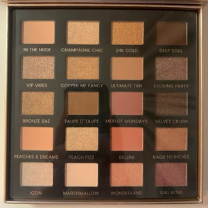 Ögonskuggspalett - En HELT ny ögonskuggspalett från Iconic med de mest användbara färgerna. Jag fick den i julklapp men har inte någon användning för den. Nypris: 540 kr🧡💛 