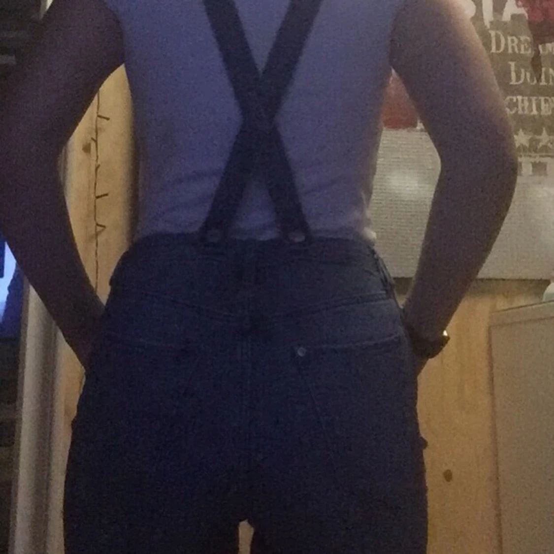 H&M blue overalls - 90